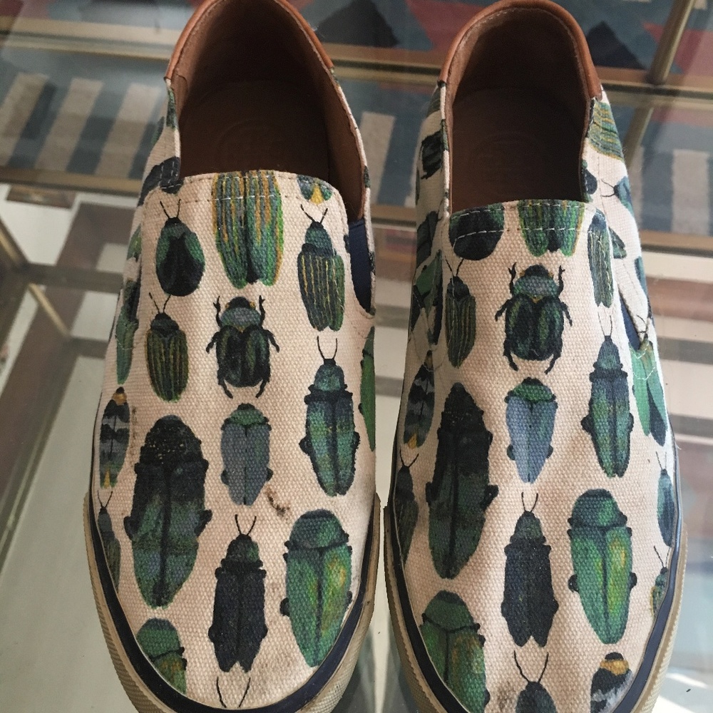 Tory Burch Beetle Slides Size 6.5 Fits a Size 6